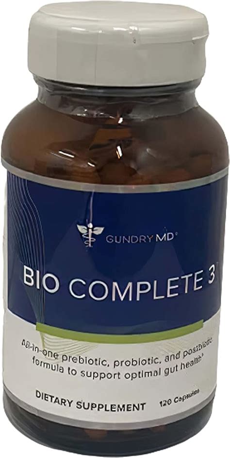 Gundry md bio complete 3 - Dec 1, 2023 · Gundry MD Bio Complete 3 is the brand’s first formula of its type to combine probiotics, prebiotics, and postbiotics into one dietary supplement. This potent blend is created to alleviate ... 
